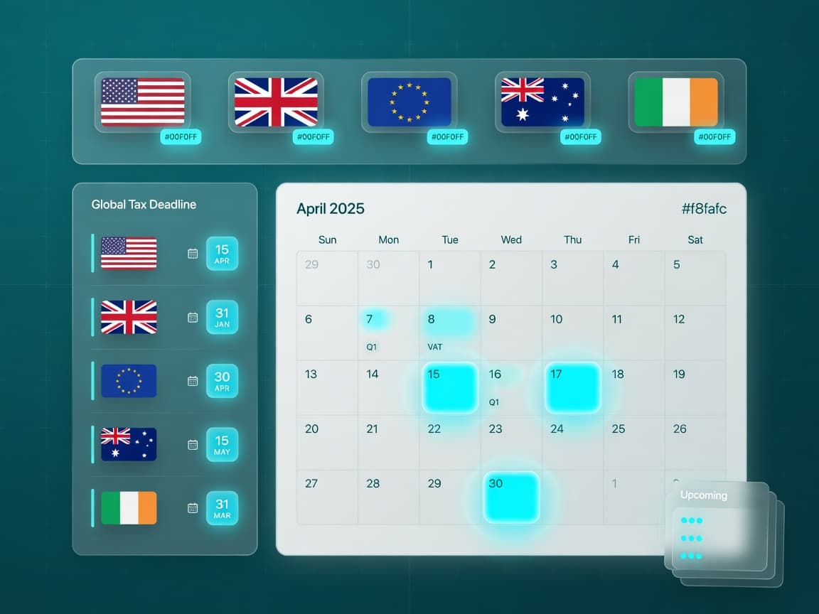 Tax Deadline Calendar