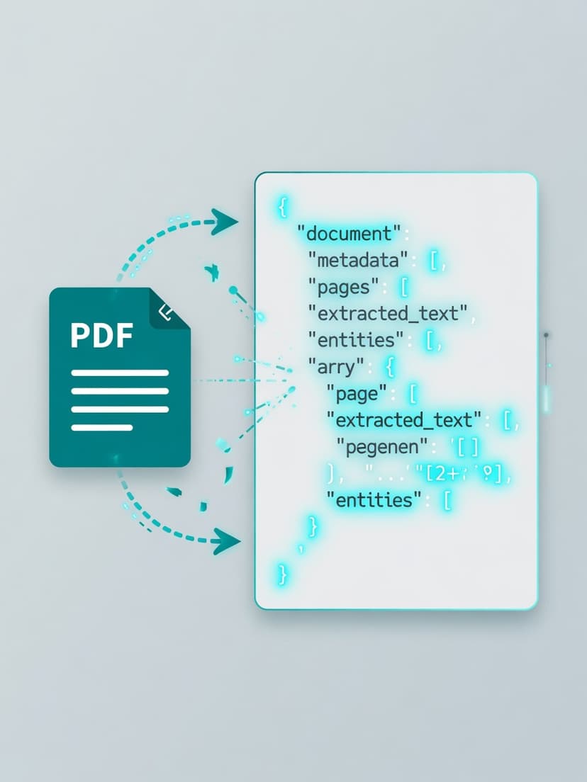 PDF to JSON