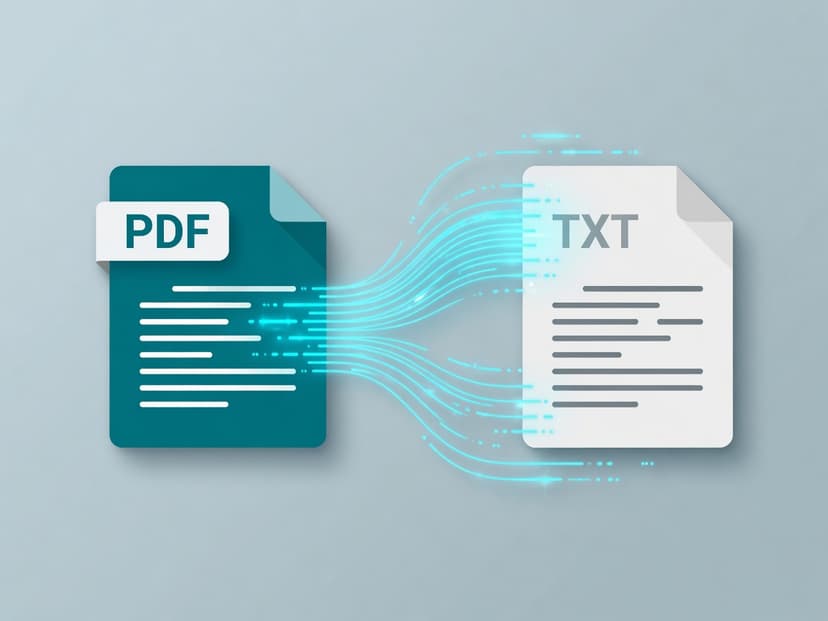 PDF to TXT