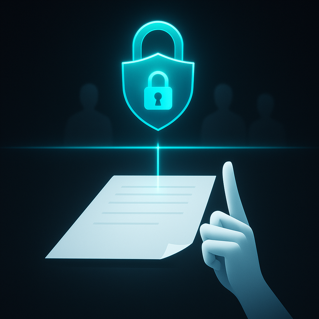 ELI10 illustration for confidential