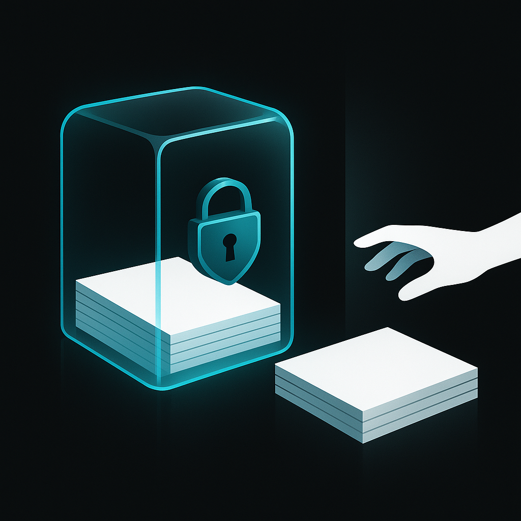 ELI10 illustration for proprietary information