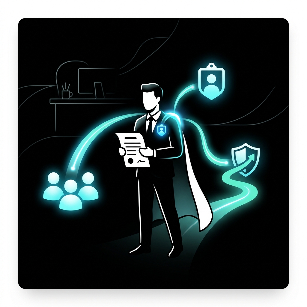 ELI10 illustration for authorized representative
