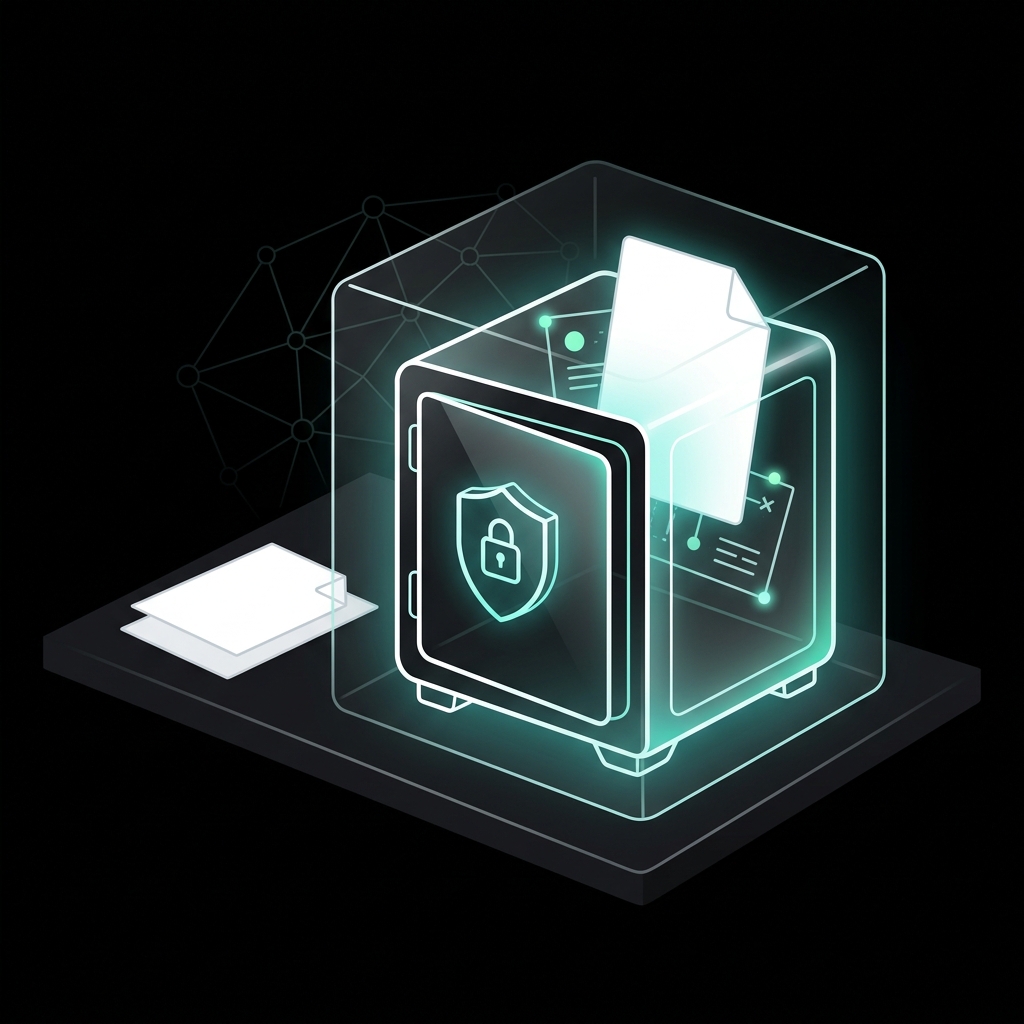 ELI10 illustration for confidential information