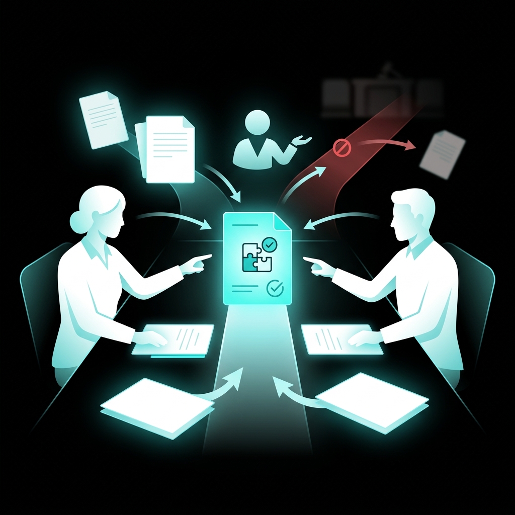 ELI10 illustration for dispute resolution