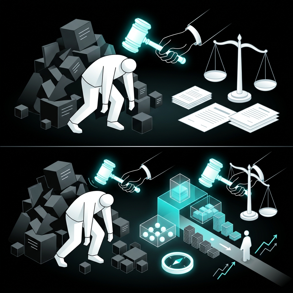 ELI10 illustration for bankruptcy