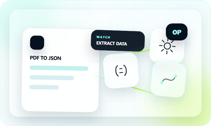 Operations document workflow illustration